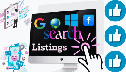Optimized Search Engine & Social Media Listing Services